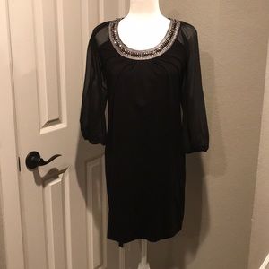 White House Black Market gorgeous black dress
